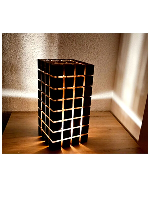 CubeStack Desk Lamp – Geometria, Luz e Estilo no Seu Espaço - Image 2
