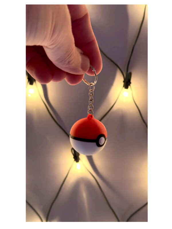 Pokeball Keychain – Porta-chaves Pokémon - Image 4