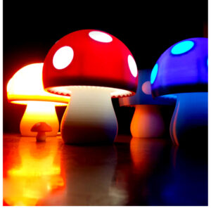 Mushroom Lamp – Luz com Personalidade e Charme Orgânico