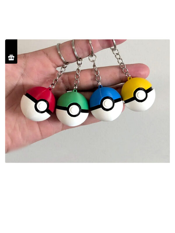 Pokeball Keychain – Porta-chaves Pokémon